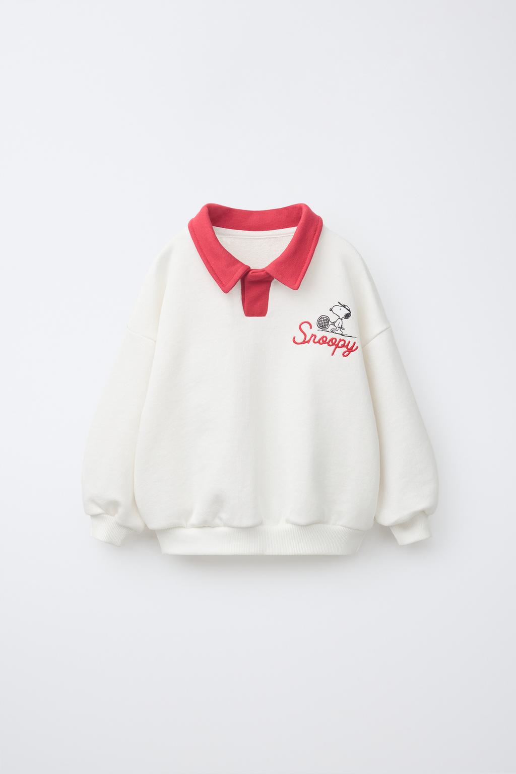 ТОЛСТОВКА-ПОЛО С ВЫШИВКОЙ SNOOPY PEANUTS™