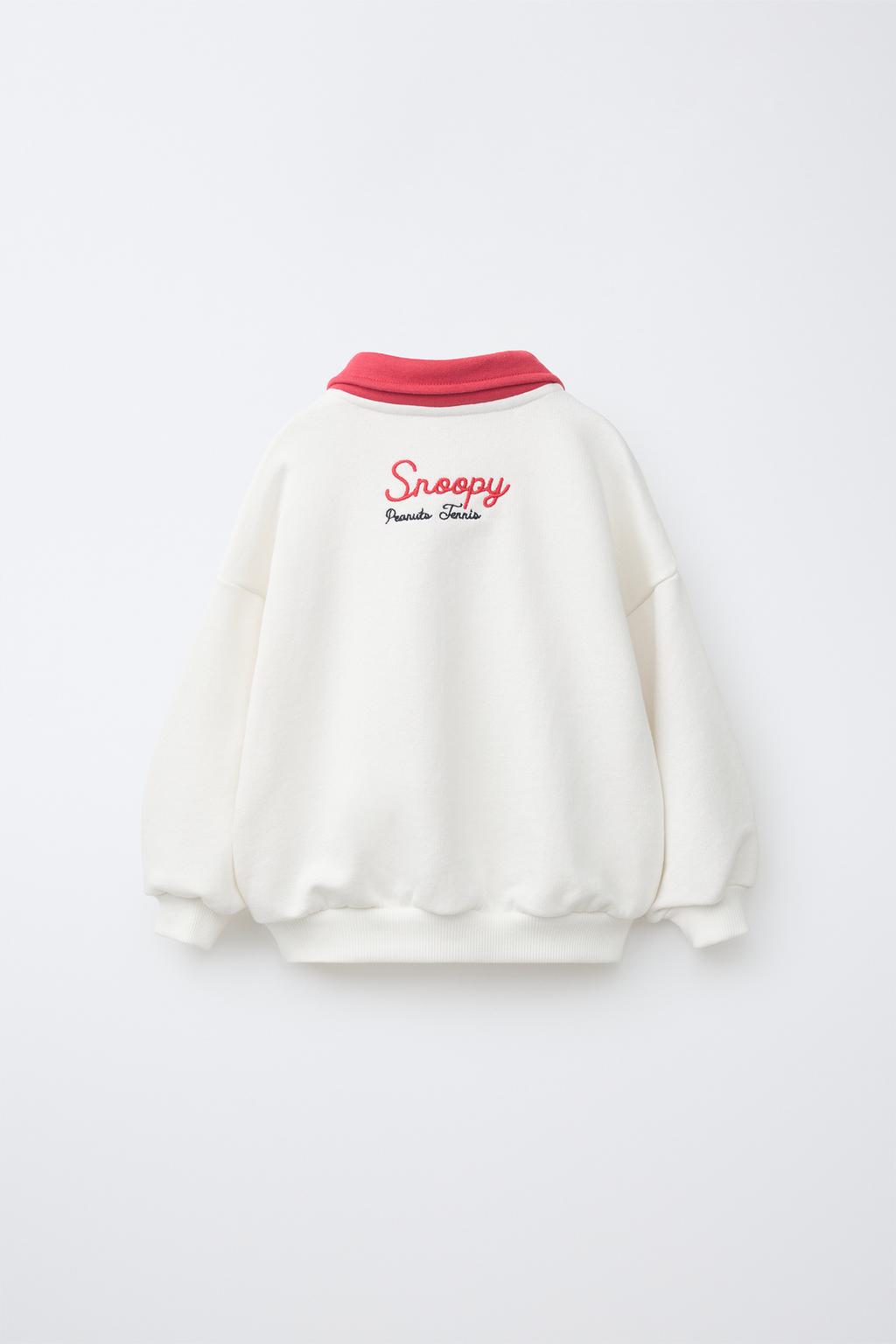 ТОЛСТОВКА-ПОЛО С ВЫШИВКОЙ SNOOPY PEANUTS™