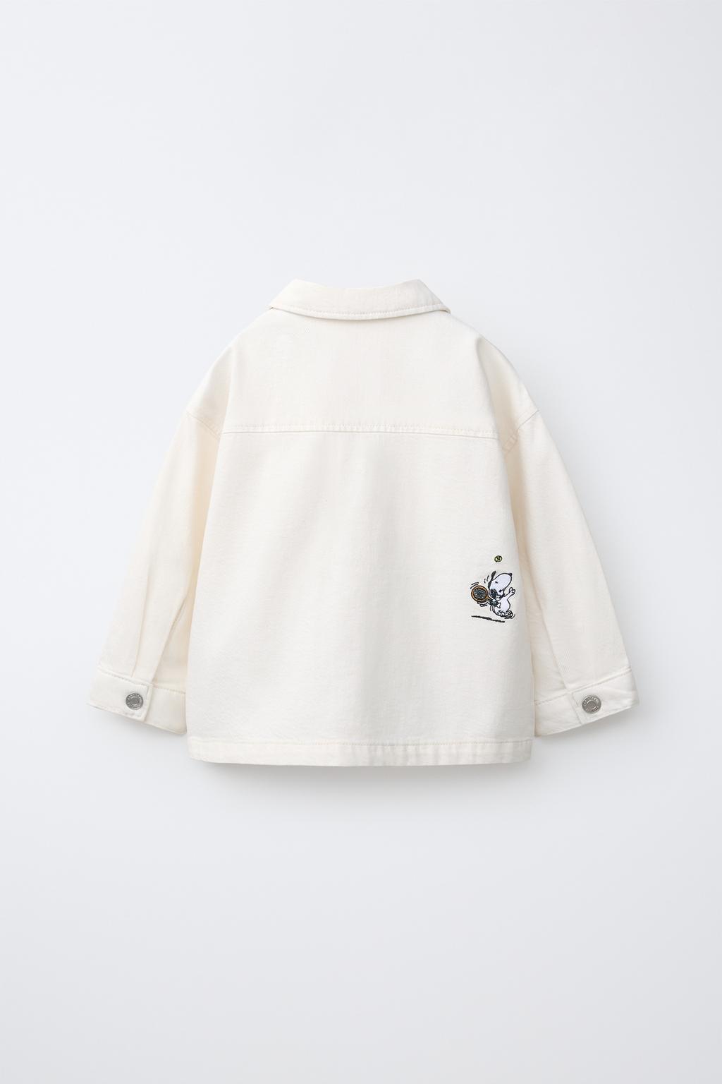 РУБАШКА-КУРТКА ИЗ САРЖИ SNOOPY PEANUTS™