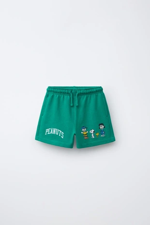 Шорты из мягкой ткани с вышивкой Snoopy Peanuts™- Заказать в России