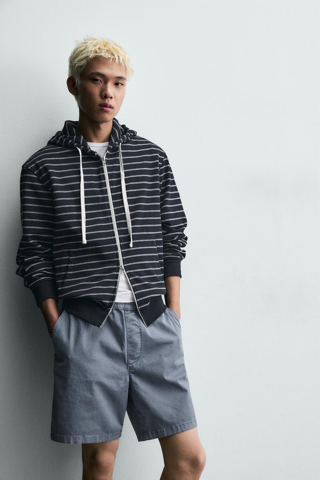 ШОРТЫ ИЗ ТВИЛА RELAXED FIT