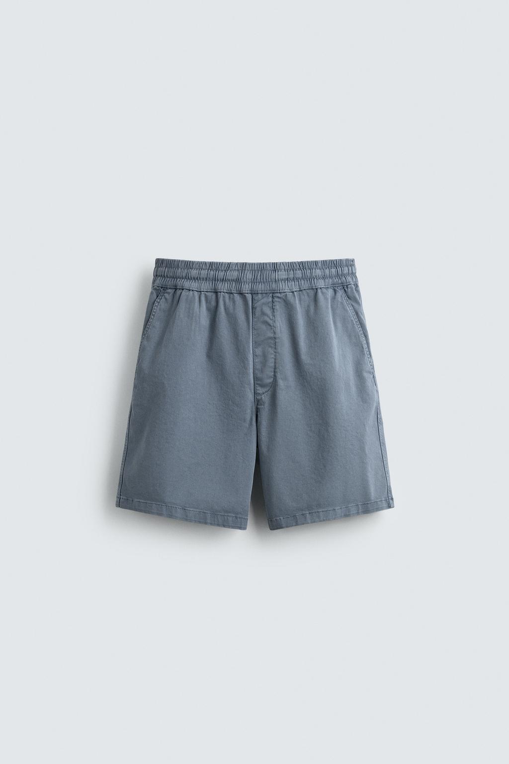 ШОРТЫ ИЗ ТВИЛА RELAXED FIT