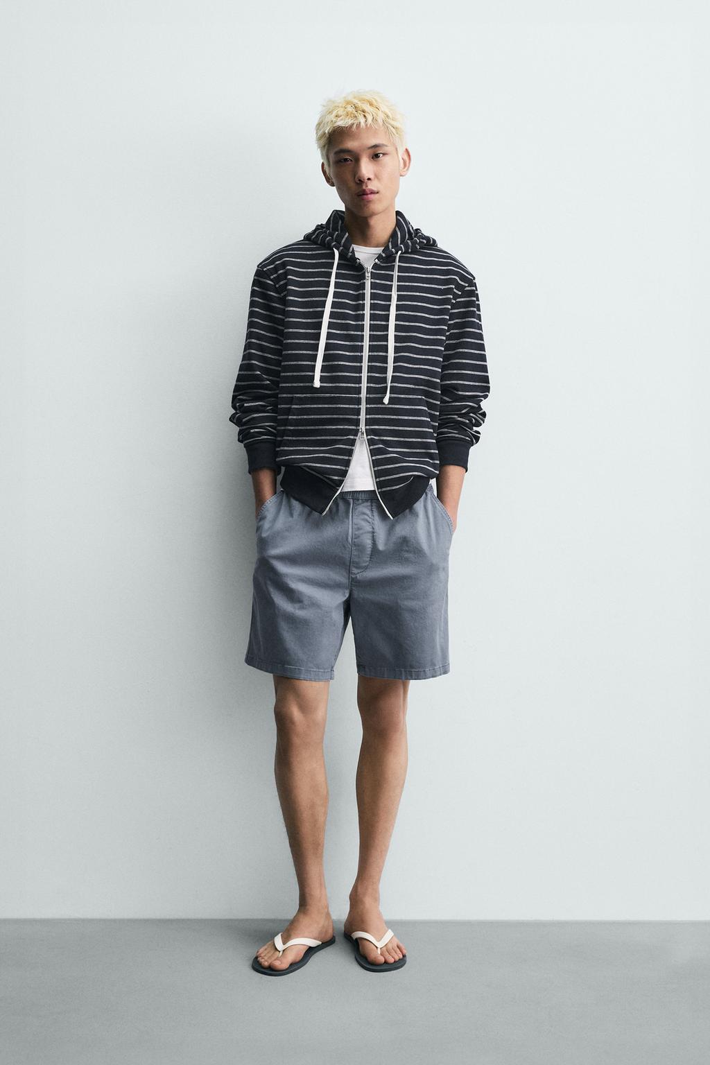 ШОРТЫ ИЗ ТВИЛА RELAXED FIT