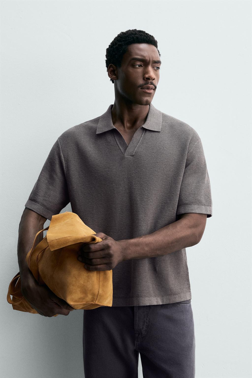 ТРИКОТАЖНОЕ ПОЛО RELAXED FIT