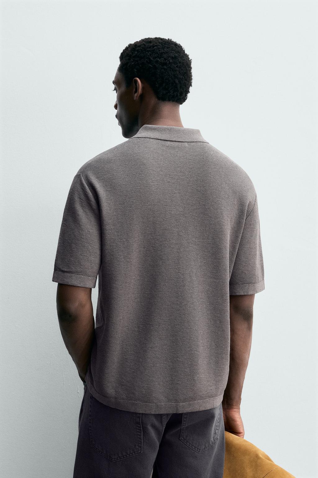 ТРИКОТАЖНОЕ ПОЛО RELAXED FIT