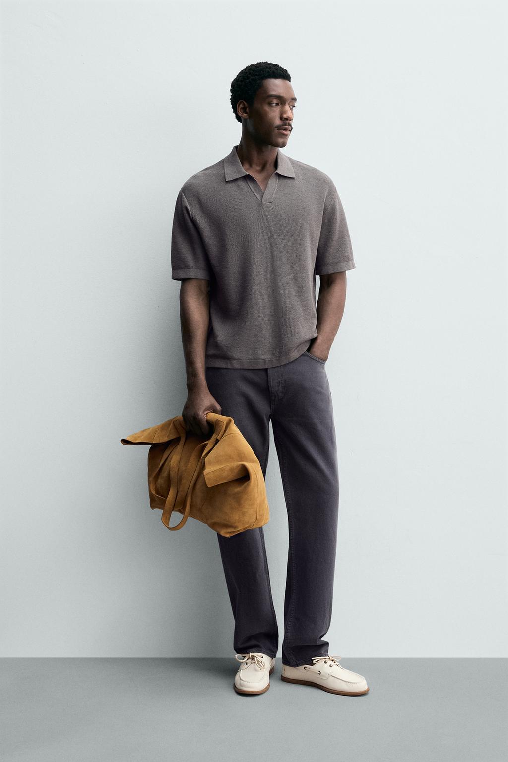 ТРИКОТАЖНОЕ ПОЛО RELAXED FIT