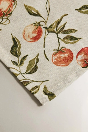 Pack Of Tomato Print Napkins (Pack Of 2)- Заказать в России