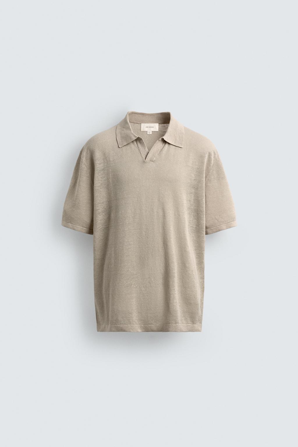 ПОЛО REGULAR FIT ИЗ 100% ЛЬНА