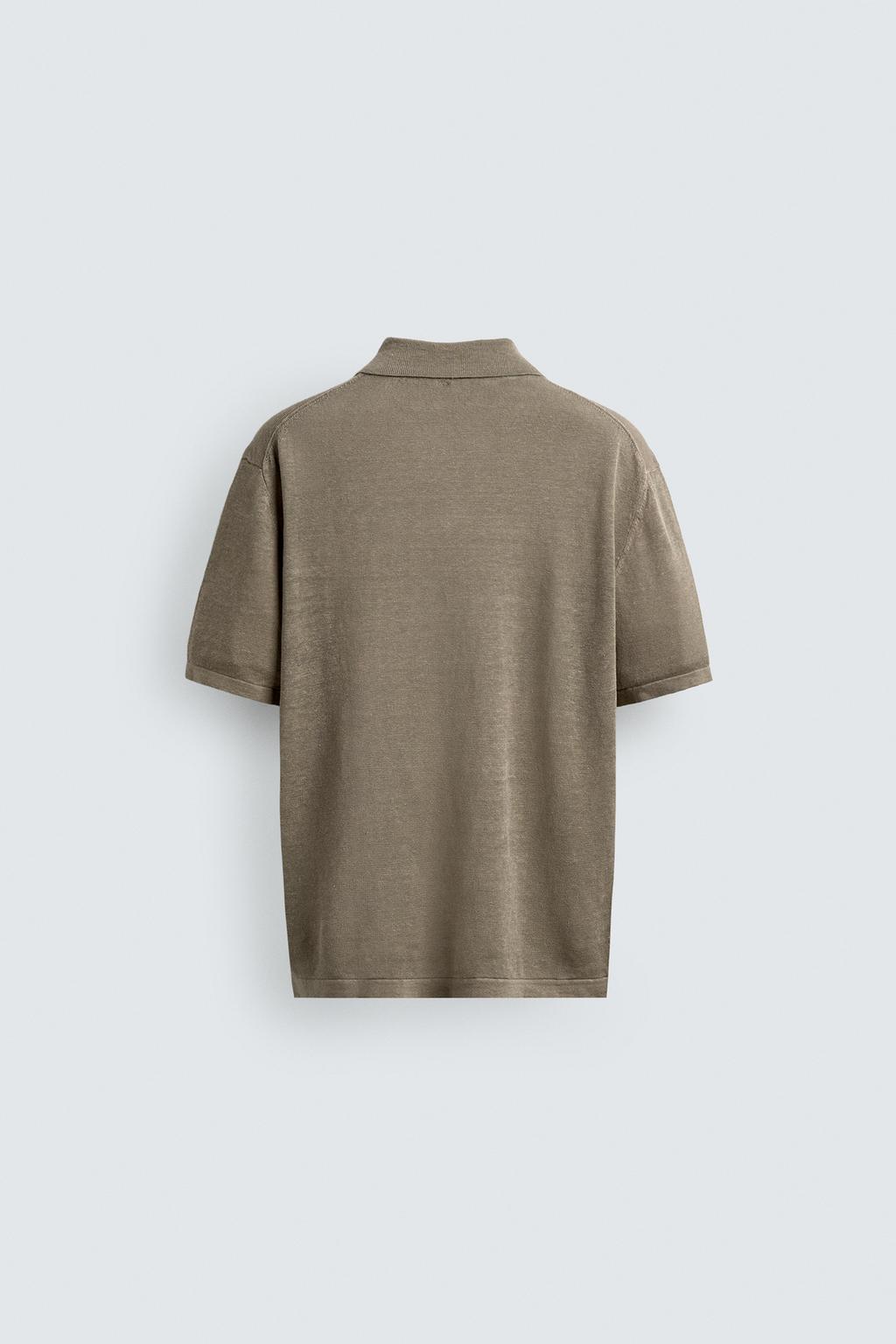 ПОЛО REGULAR FIT ИЗ 100% ЛЬНА