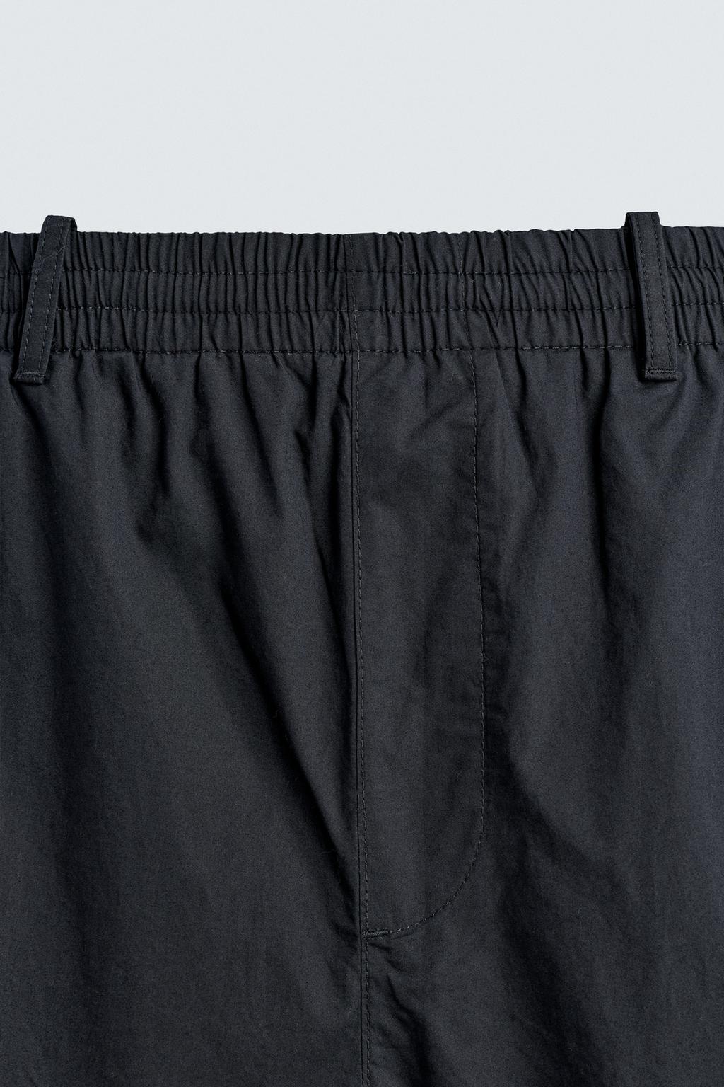 БРЮКИ STRAIGHT FIT ИЗ ПОПЛИНА