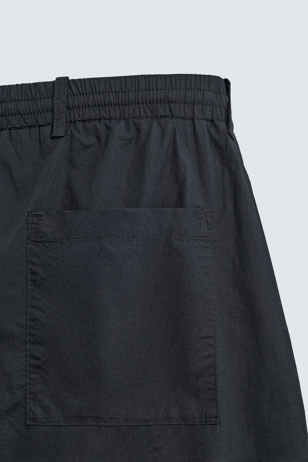 БРЮКИ STRAIGHT FIT ИЗ ПОПЛИНА