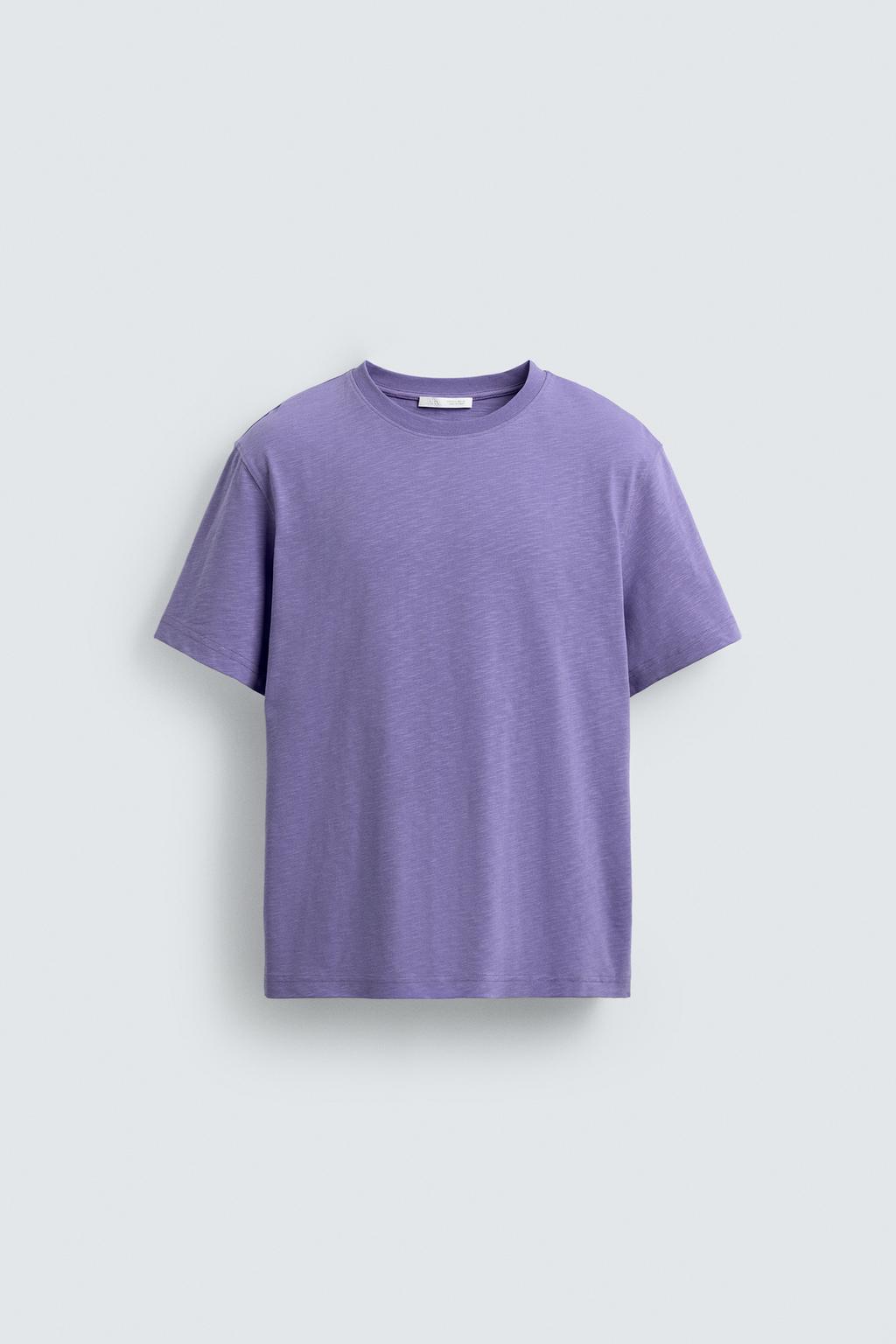 ФУТБОЛКА REGULAR FIT ИЗ РЕЛЬЕФНОЙ ТКАНИ ФЛАМЕ