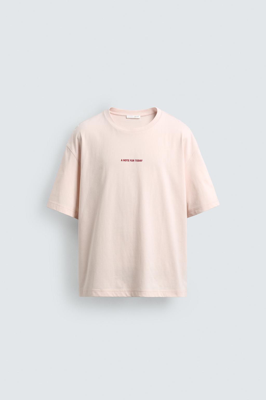 ФУТБОЛКА RELAXED FIT С НАДПИСЯМИ