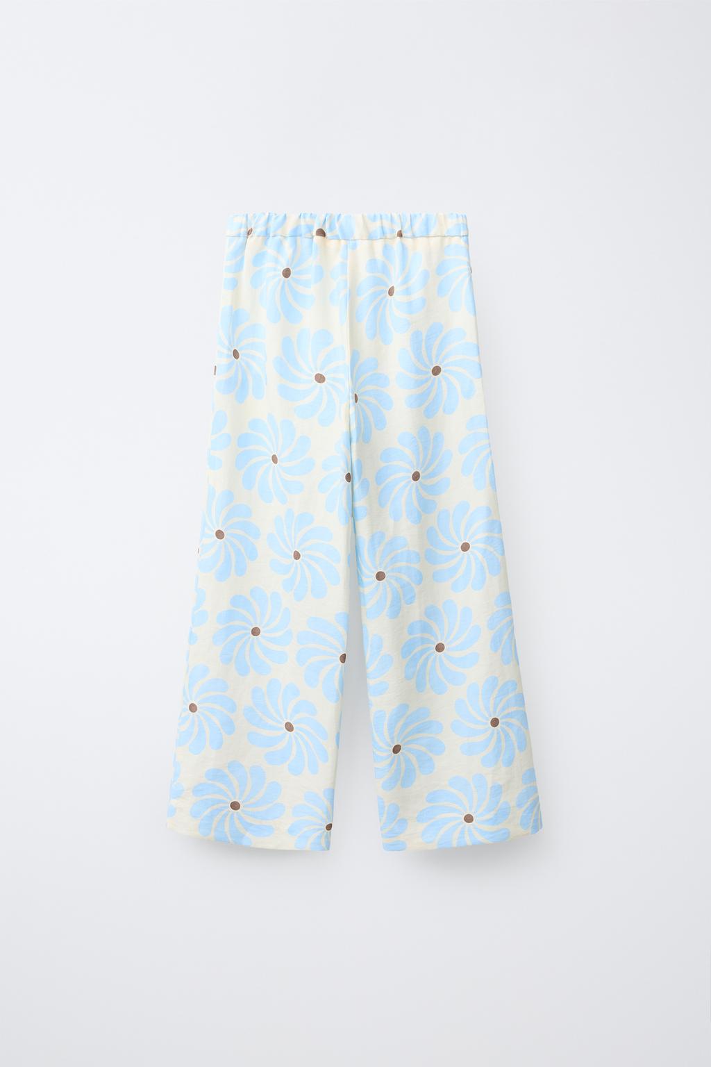 БРЮКИ WIDE LEG С ОТСТЕГИВАЮЩИМСЯ ПАРЕО