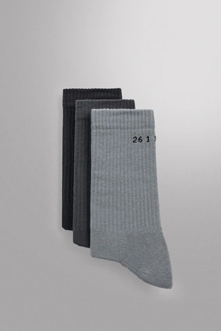 Набор из 3 базовых носков для тренировок