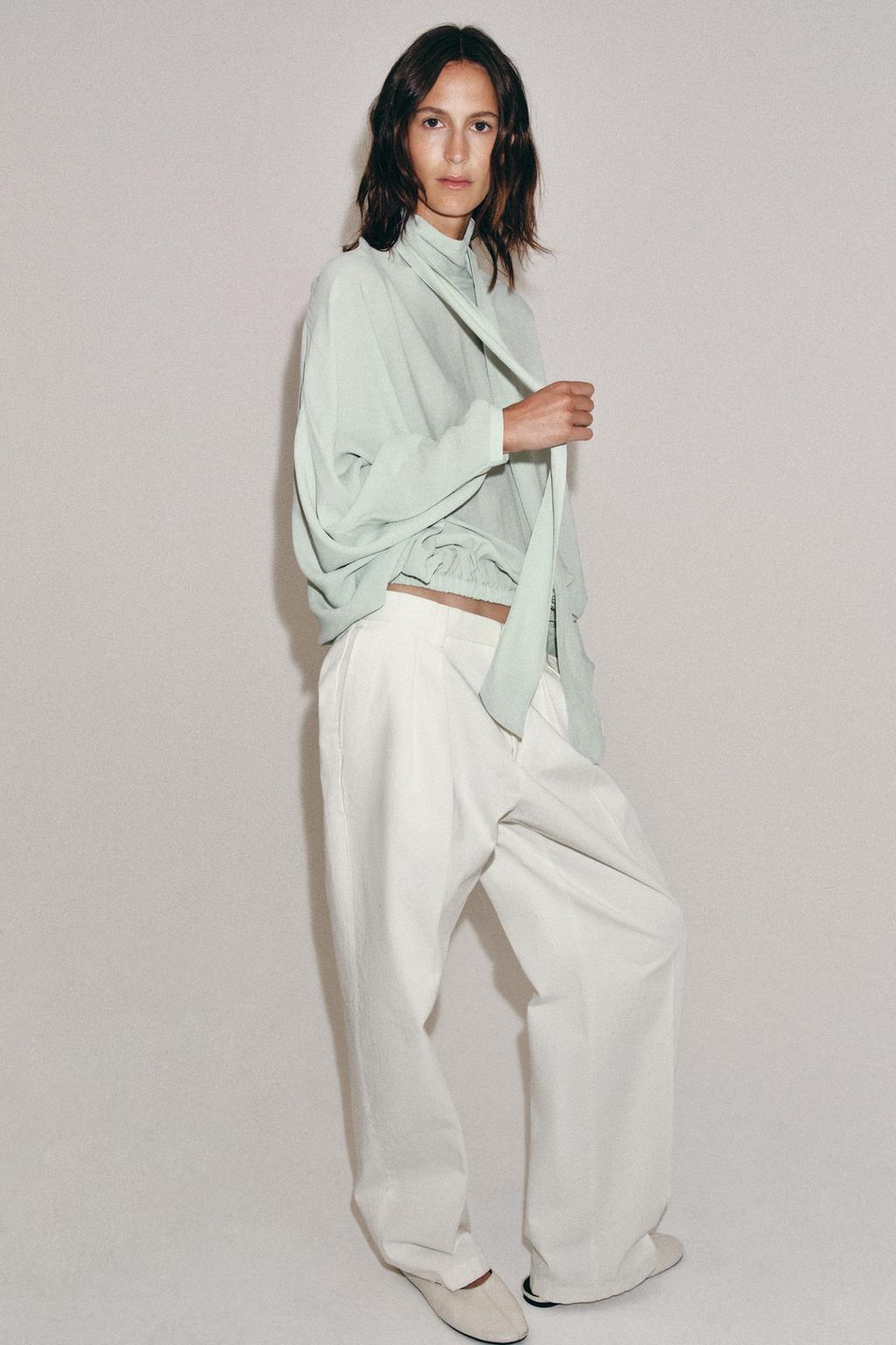 РУБАШКА С ЗАВЯЗКАМИ ZW COLLECTION