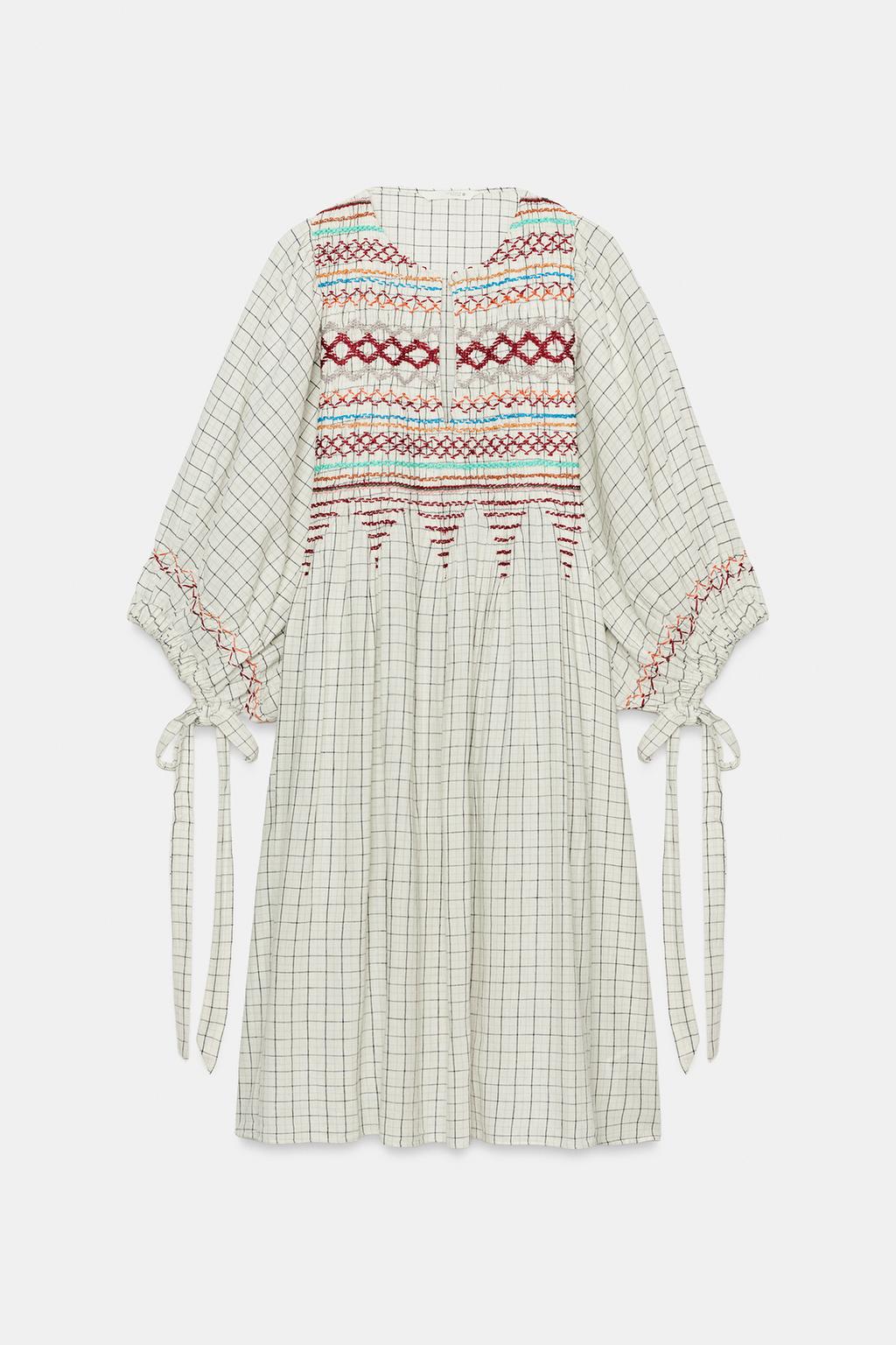 ПЛАТЬЕ МИДИ ИЗ СМЕСОВОГО ЛЬНА — ZW COLLECTION