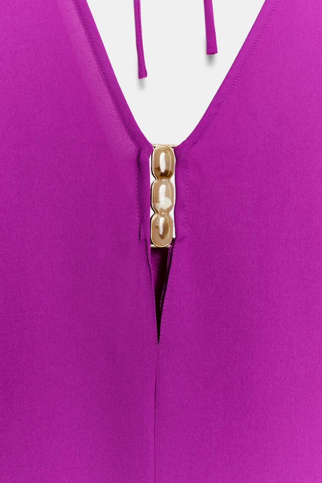 КОРОТКИЙ КОМБИНЕЗОН С ШИРОКИМИ РУКАВАМИ