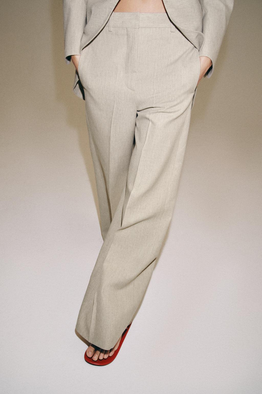 БРЮКИ В ПОЛОСКУ — ZW COLLECTION
