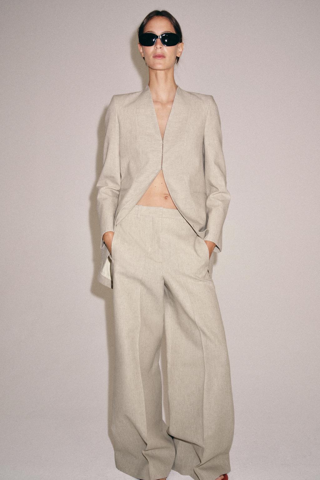 БРЮКИ В ПОЛОСКУ — ZW COLLECTION
