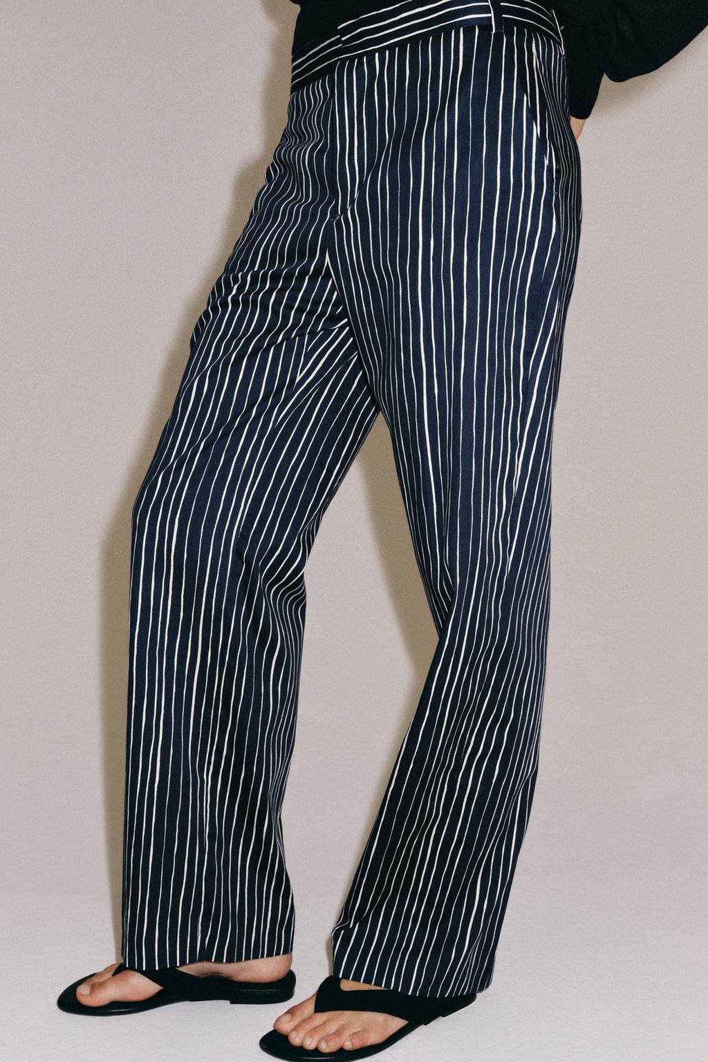БРЮКИ В ПОЛОСКУ — ZW COLLECTION