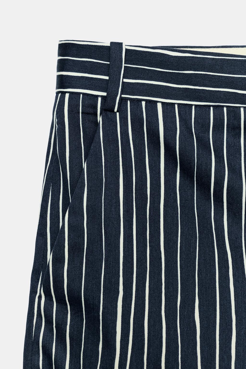 БРЮКИ В ПОЛОСКУ — ZW COLLECTION