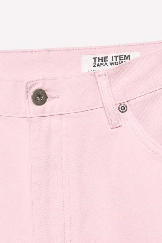 ШОРТЫ С ЗАЩИПАМИ — THE ITEM ZARA WOMAN