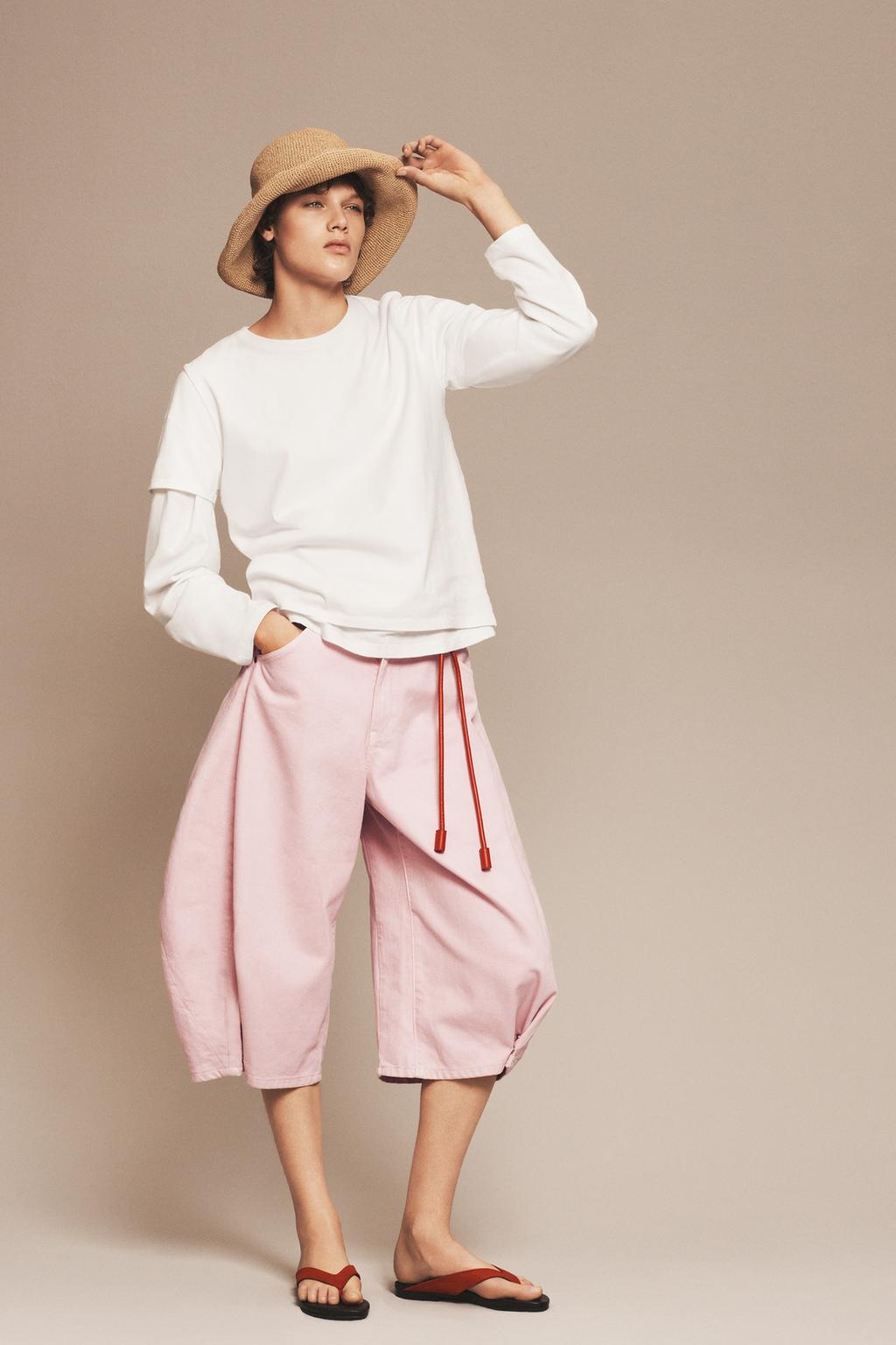 ШОРТЫ С ЗАЩИПАМИ — THE ITEM ZARA WOMAN