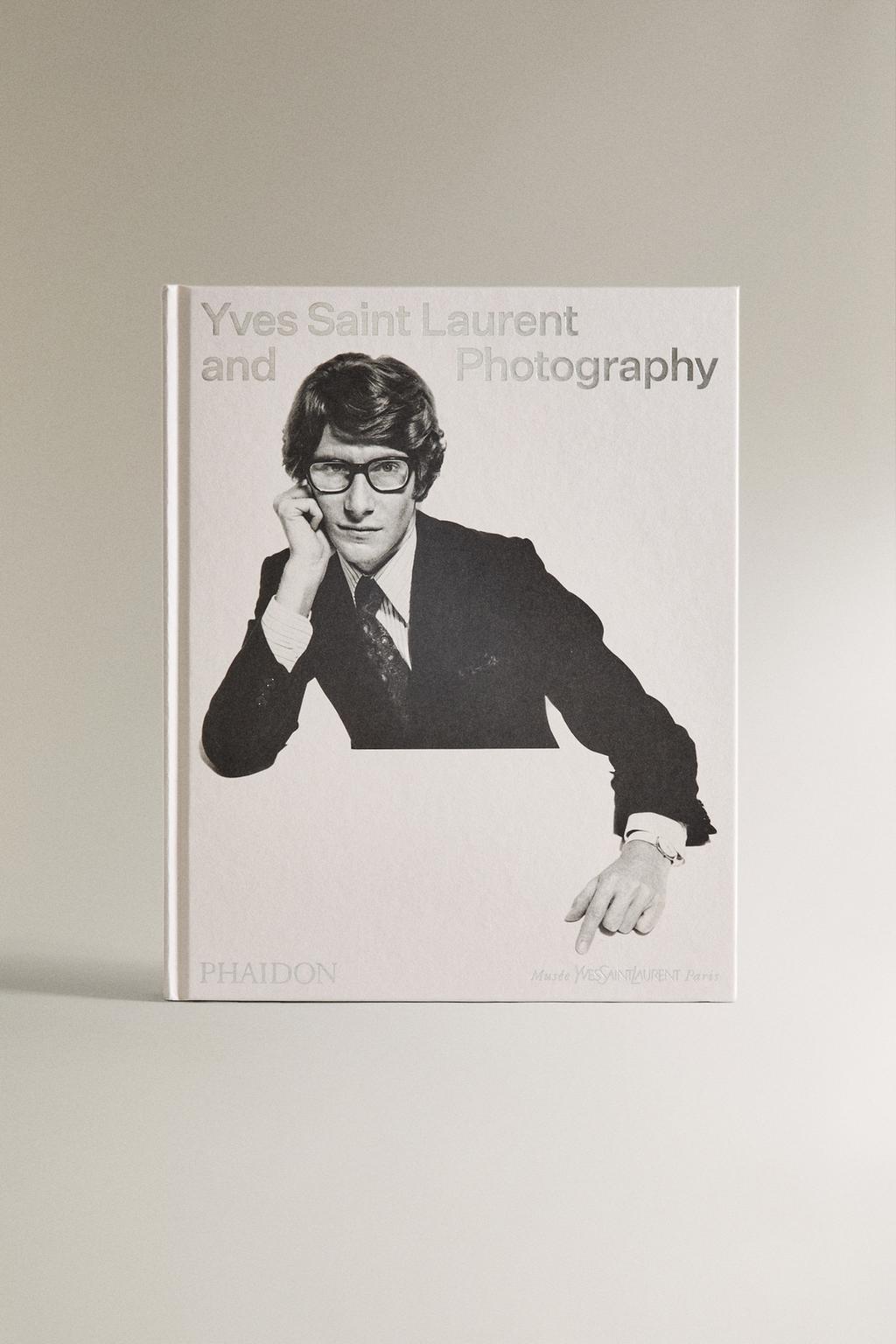 Книга yves saint laurent and photography (на английском языке)