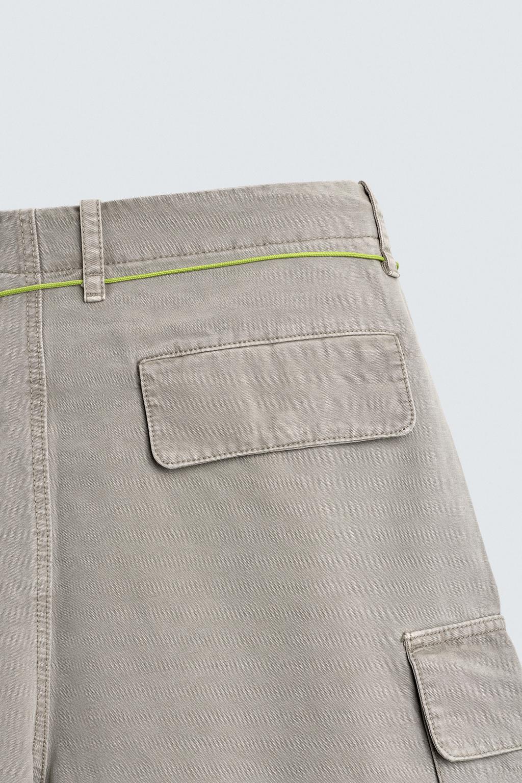 ШОРТЫ КАРГО RELAXED FIT НА ШНУРКЕ