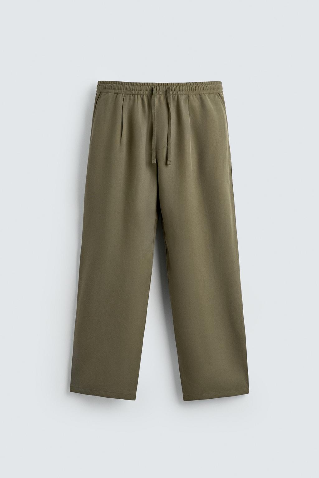СТРУЯЩИЕСЯ БРЮКИ RELAXED FIT
