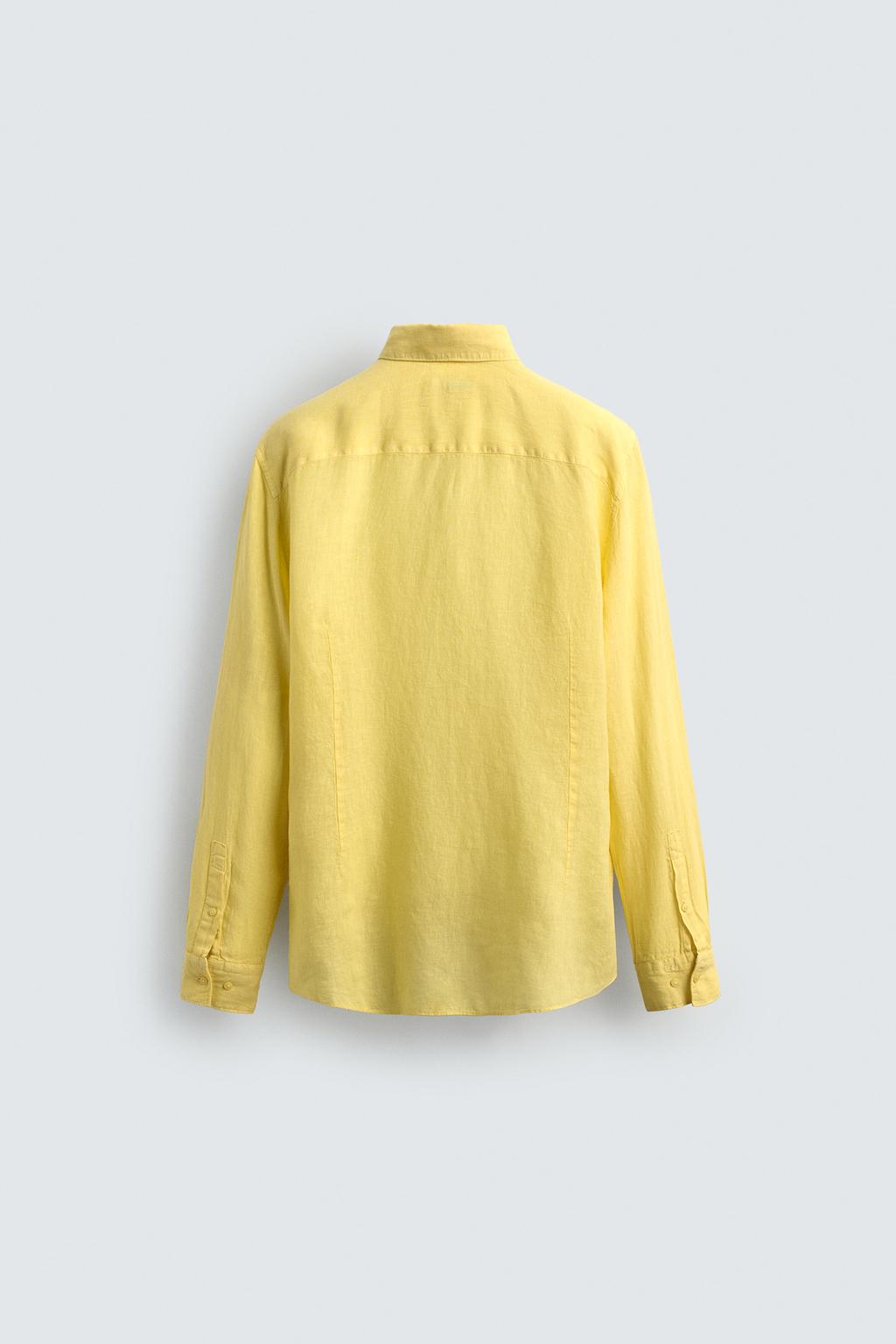 РУБАШКА REGULAR FIT ИЗ 100% ЛЬНА