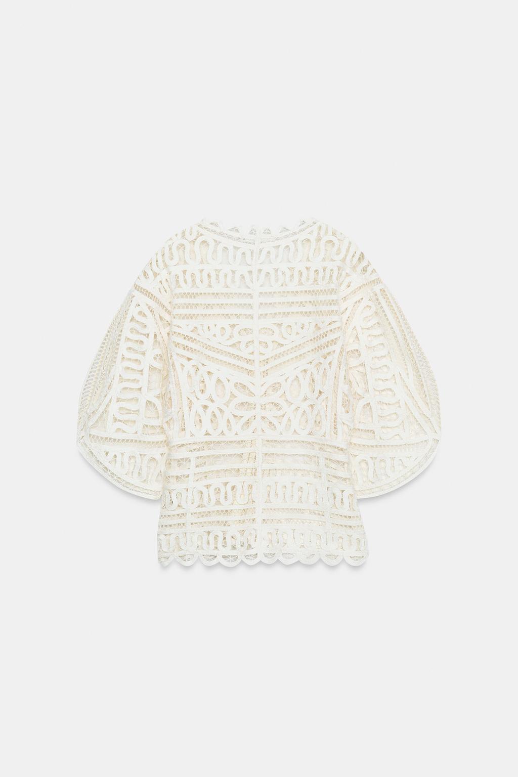 ВЯЗАНЫЙ КРЮЧКОМ ТОП — ZW COLLECTION