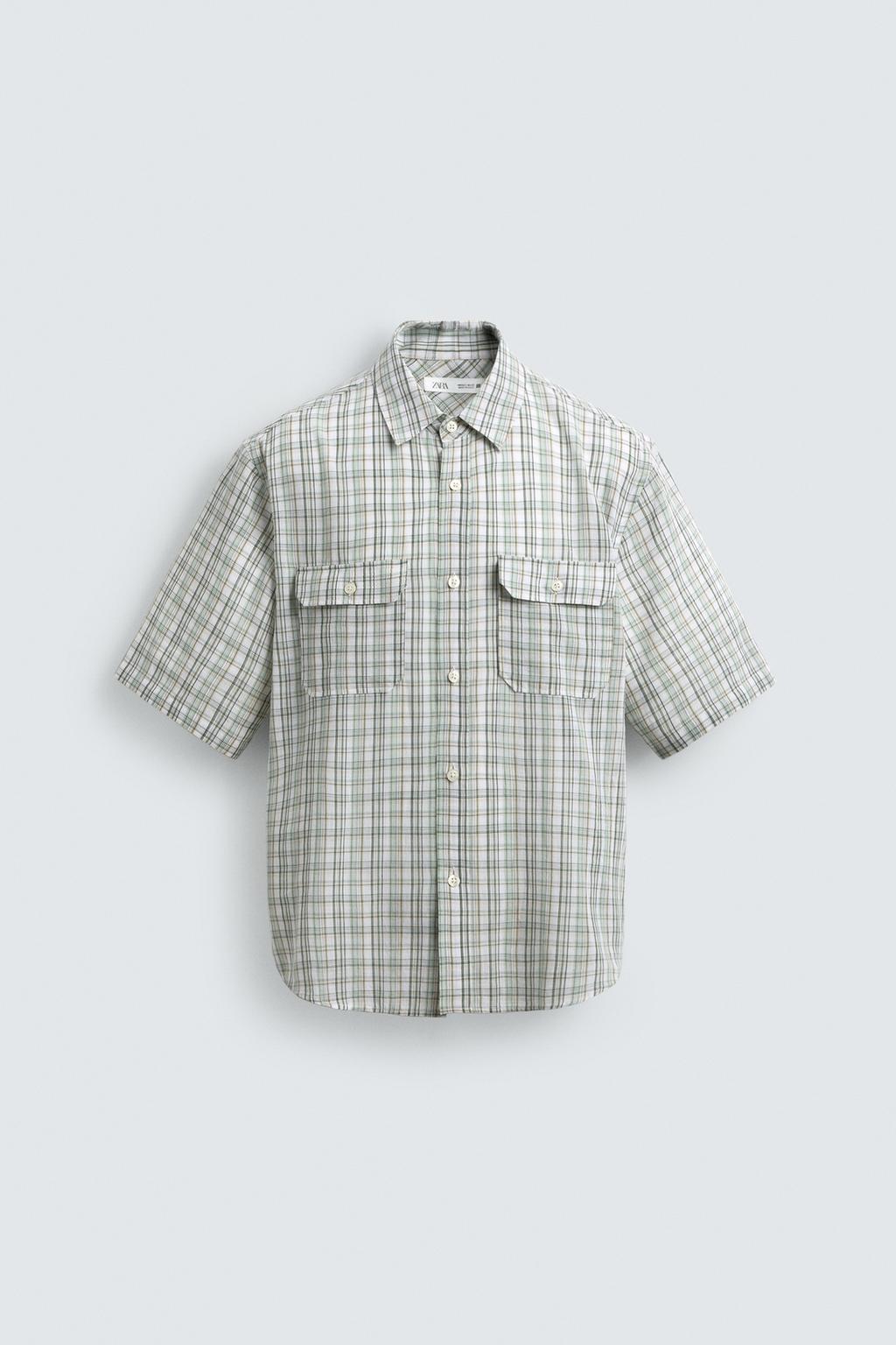 РУБАШКА RELAXED FIT В КЛЕТКУ