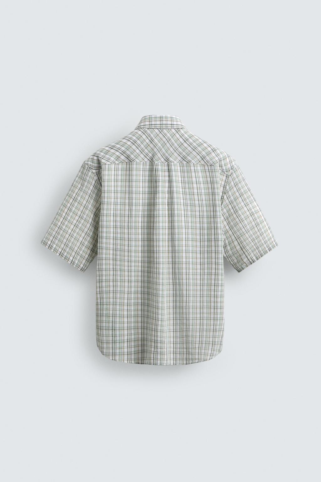 РУБАШКА RELAXED FIT В КЛЕТКУ