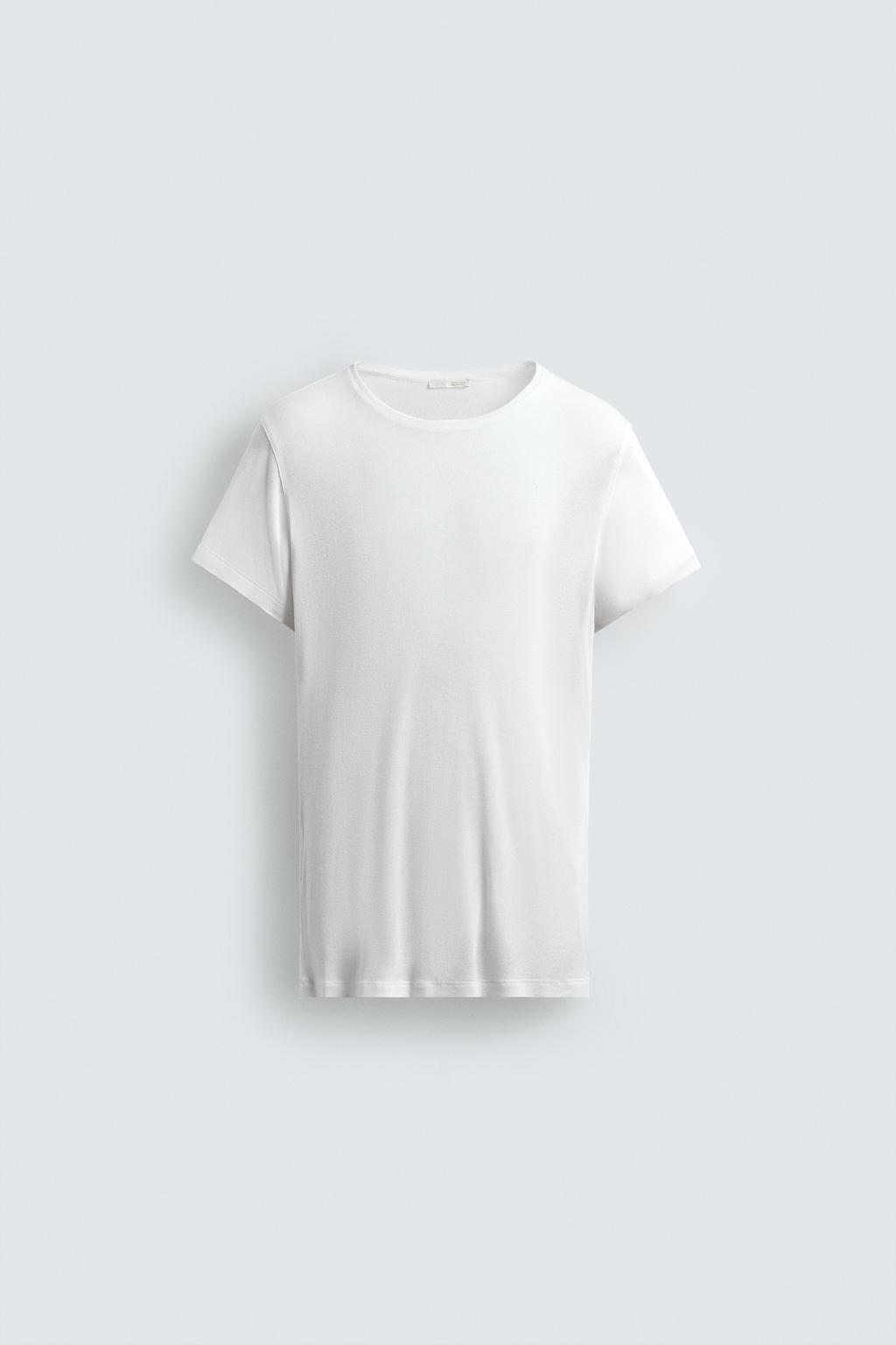 ФУТБОЛКА SLIM FIT ИЗ ВИСКОЗЫ