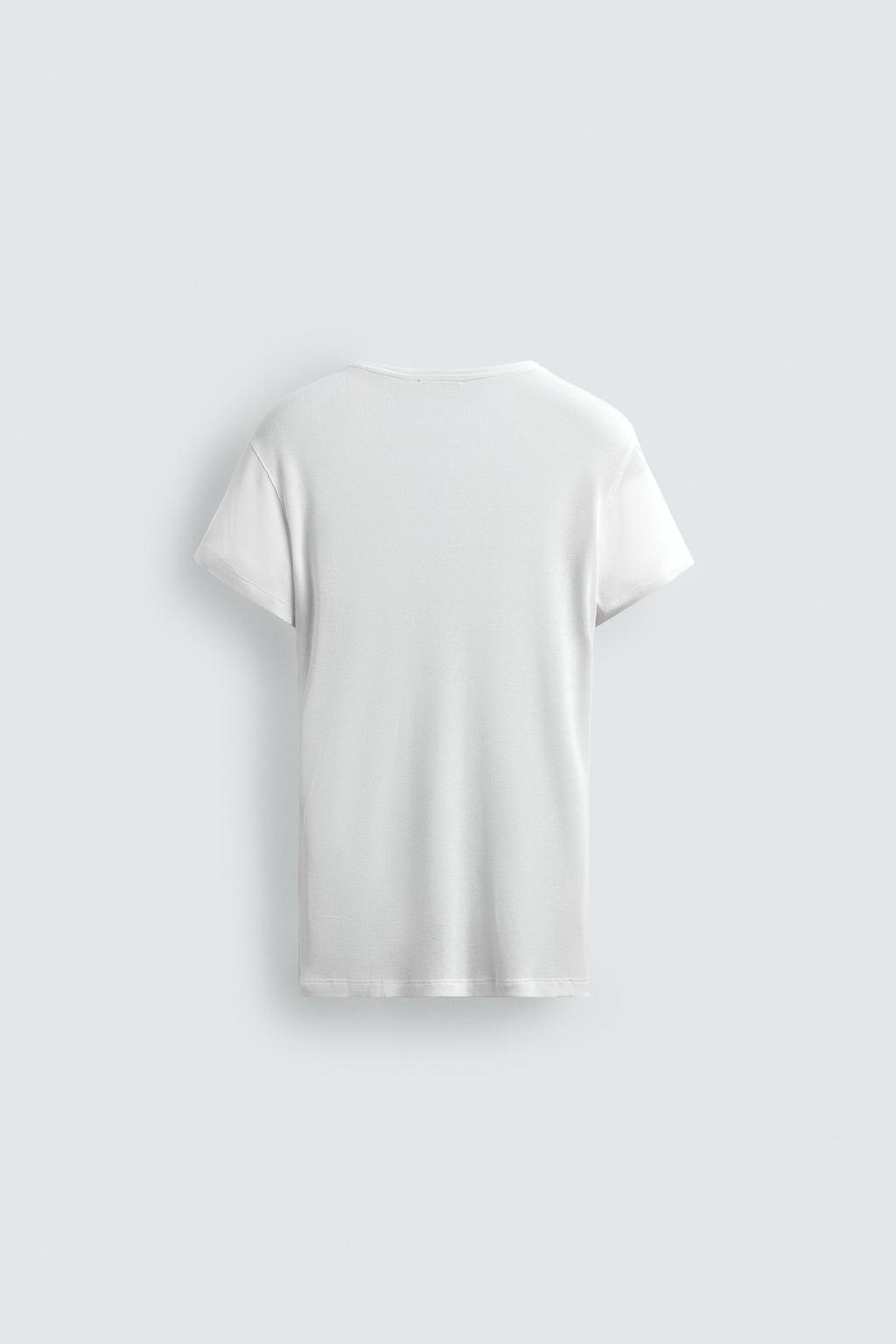 ФУТБОЛКА SLIM FIT ИЗ ВИСКОЗЫ