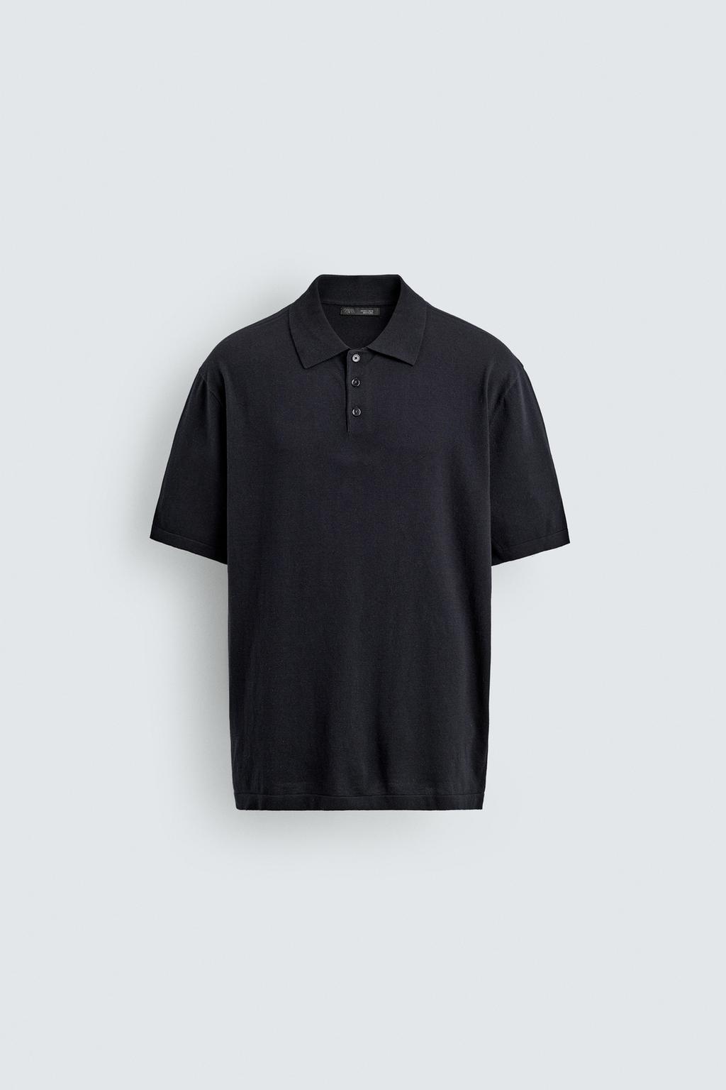 ПОЛО REGULAR FIT ИЗ СМЕСОВОГО ХЛОПКА