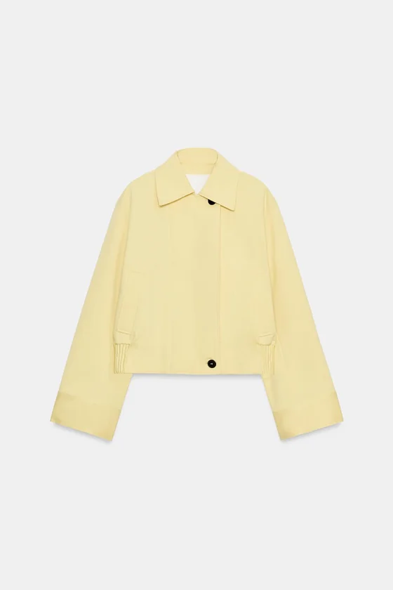 УКОРОЧЕННАЯ КУРТКА — коллекция Zara «ZW»