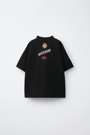 Black | 6208/612/800 - Zara Футболка с принтом «германия FIFA WORLD CUP ™ 2026»