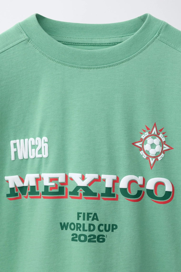 Футболка с принтом mexico fifa world cup ™ 2026