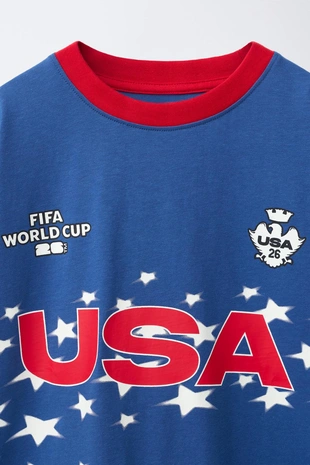 Футболка сборной сша Fifa World Cup ™ 2026- Заказать в России