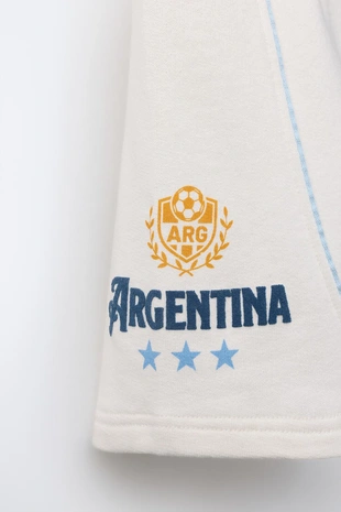 Шорты с принтом Argentina Fifa World Cup™ 2026- Заказать в России