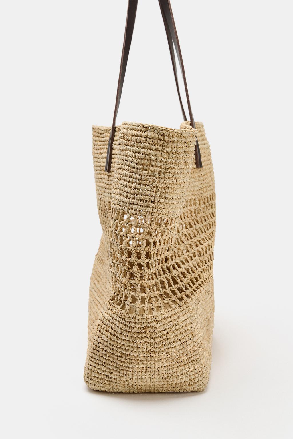 СУМКА-ШОПЕР ИЗ РАФИИ