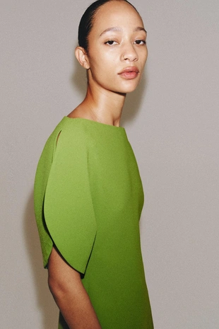Асимметричное платье — коллекция Zara «Zw»- Заказать в России