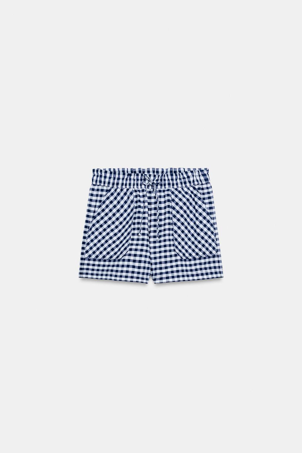 ШОРТЫ В КЛЕТКУ ВИШИ — ZW COLLECTION