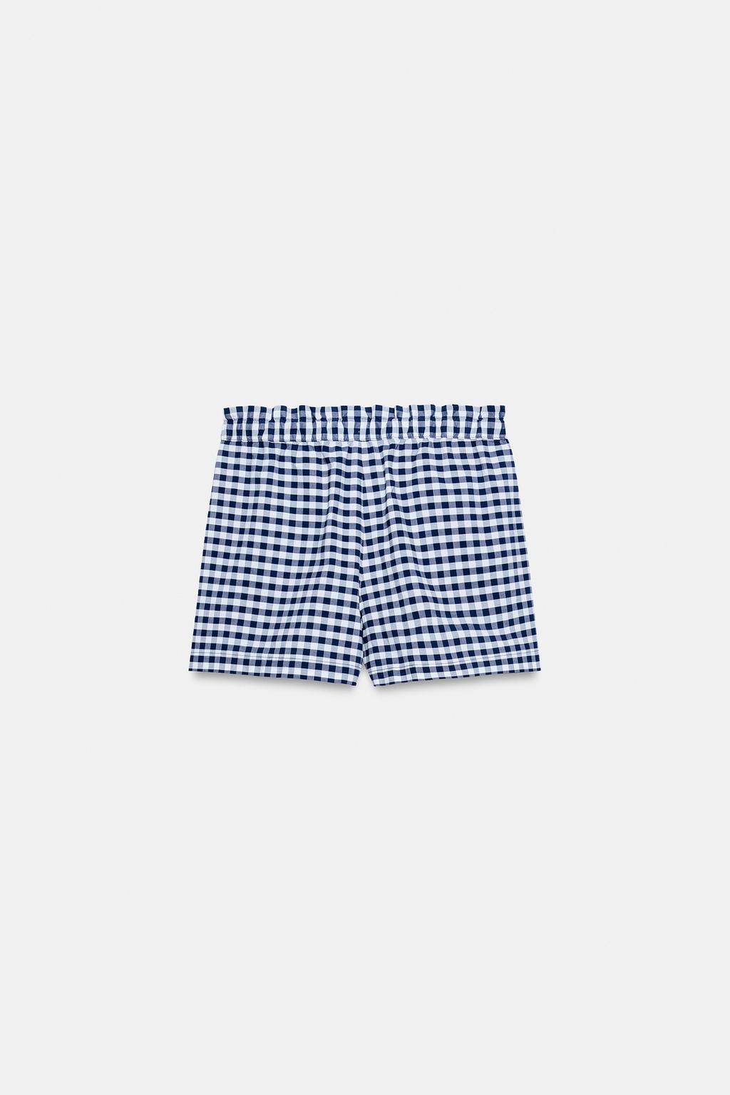 ШОРТЫ В КЛЕТКУ ВИШИ — ZW COLLECTION