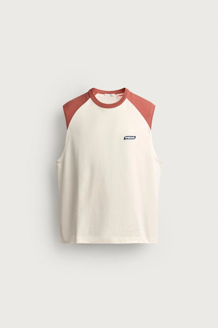 Майка pukas surf x zara с цветными блоками