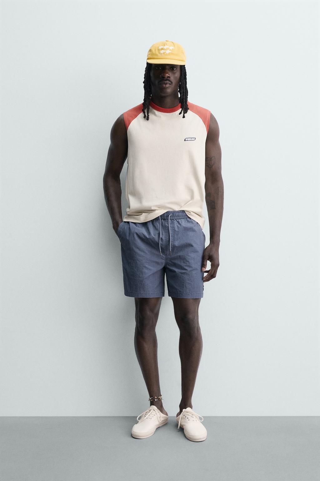 Длинные плавательные шорты pukas surf x zara