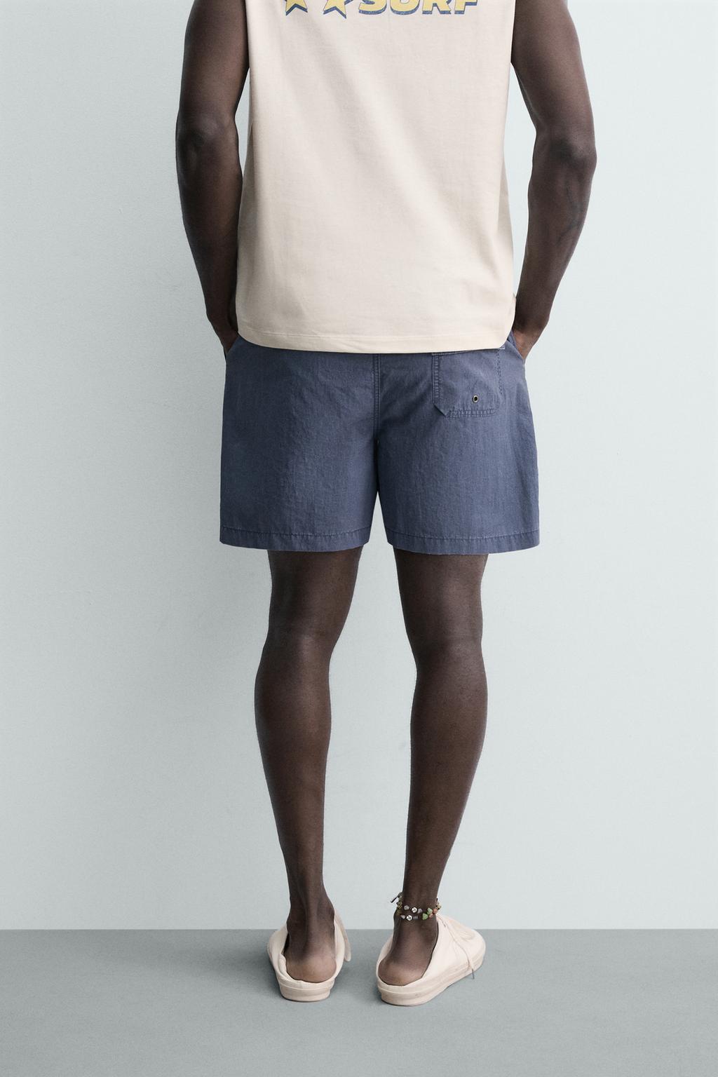 Длинные плавательные шорты pukas surf x zara
